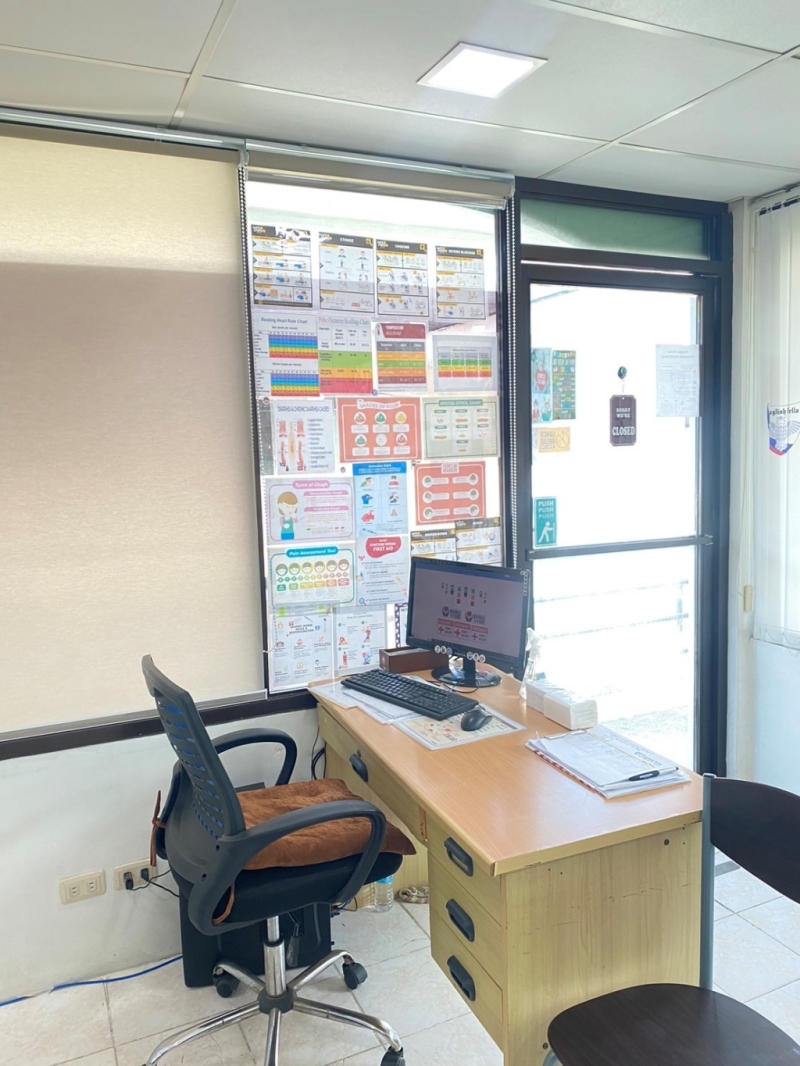 フィリピン留学 Cebu21 - English Fella 1-Nurse station-2